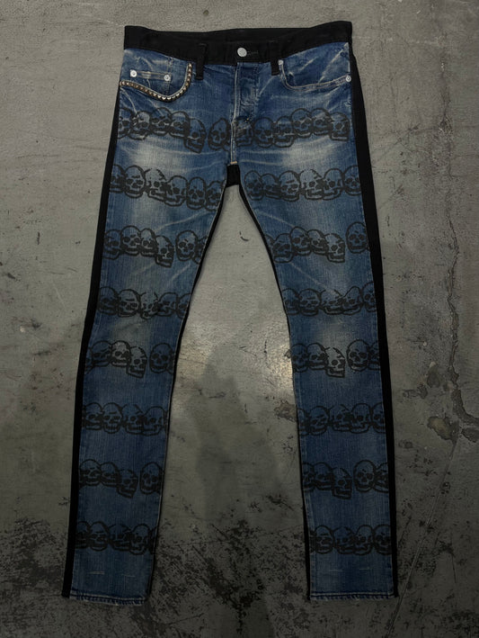 Hysteric Glamour Hybrid Skull Denim